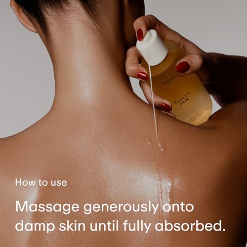 PHLUR Vanilla Skin Body Oil 4oz – Hydrating Moisturizer