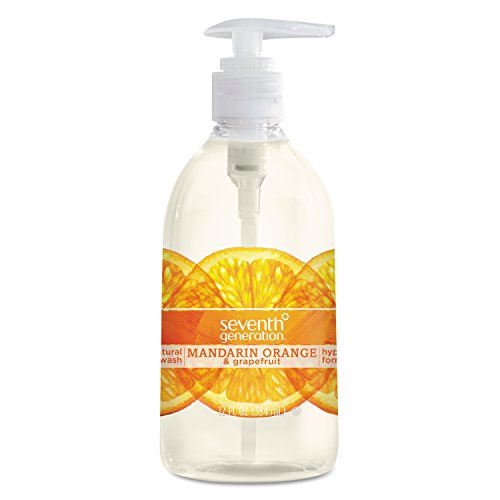 Seventh Generation Hand Wash, Mandarin Orange & Grapefruit Scent, 12oz