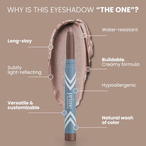 PrimeEyes Eye Brightener for Mature Women - Creamy Shadow Stick