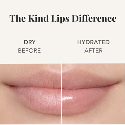 Kind Lips Organic Holiday Variety Lip Balm 4-Pack Natural Moisturizing Lip Care Holiday Gift Set