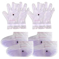 Paraffin Wax Gloves,The Paraffin Wax for Hand and Feet,Paraffin Hand & Foot Treatments and Booties Set for Intensive Hydration At Home Or Spa(Lavender) 2 Pair Hand & Foot Wax Gloves