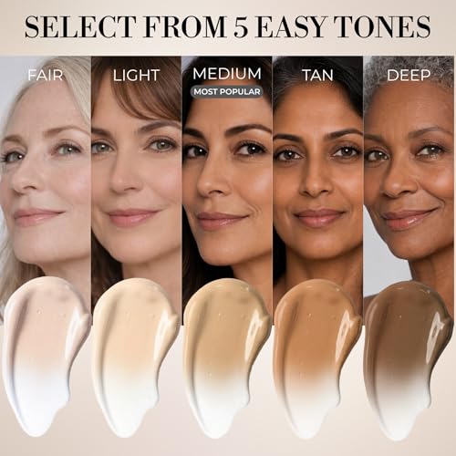 LUMINESS Liquid Mirage Color Changing Foundation | Hydrating Hybrid