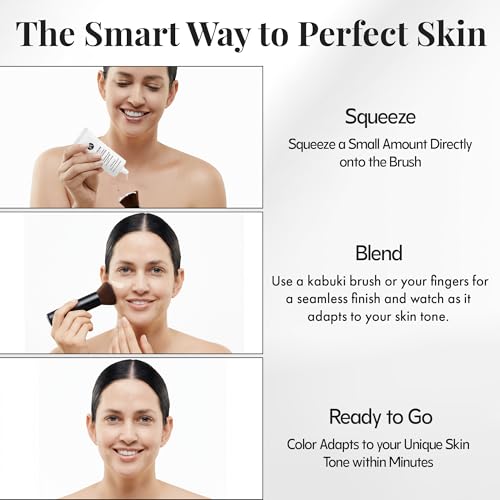 Jerome Alexander Self-Adjusting Foundation 2pc Set with Kabuki Brush