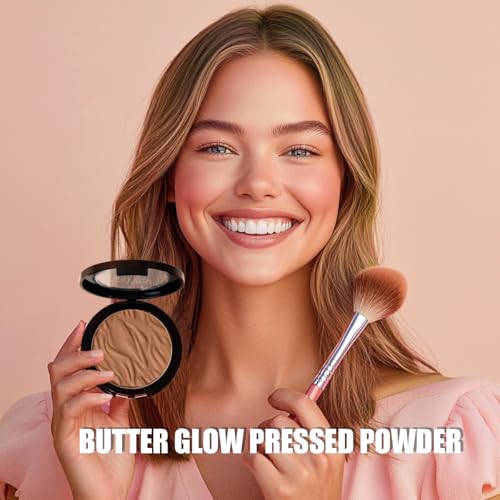 Butter Bronzing Powder - Vegan Pressed Makeup Setting Powder