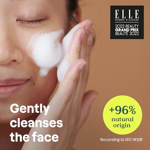 ATTITUDE Micellar Foaming Facial Cleanser, EWG Verified, Dermatologically Tested, Plant and Mineral-Based, Vegan, Coconut & Wildberries, 5 Fl Oz (Pack of 6)