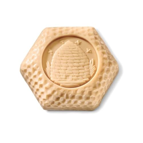 Baudelaire Honey Soaps Fragrances Royal-Jelly Calendula Goat's-Milk Pure-Honey (8 X 1.4oz) Gift-Box 8-Bar
