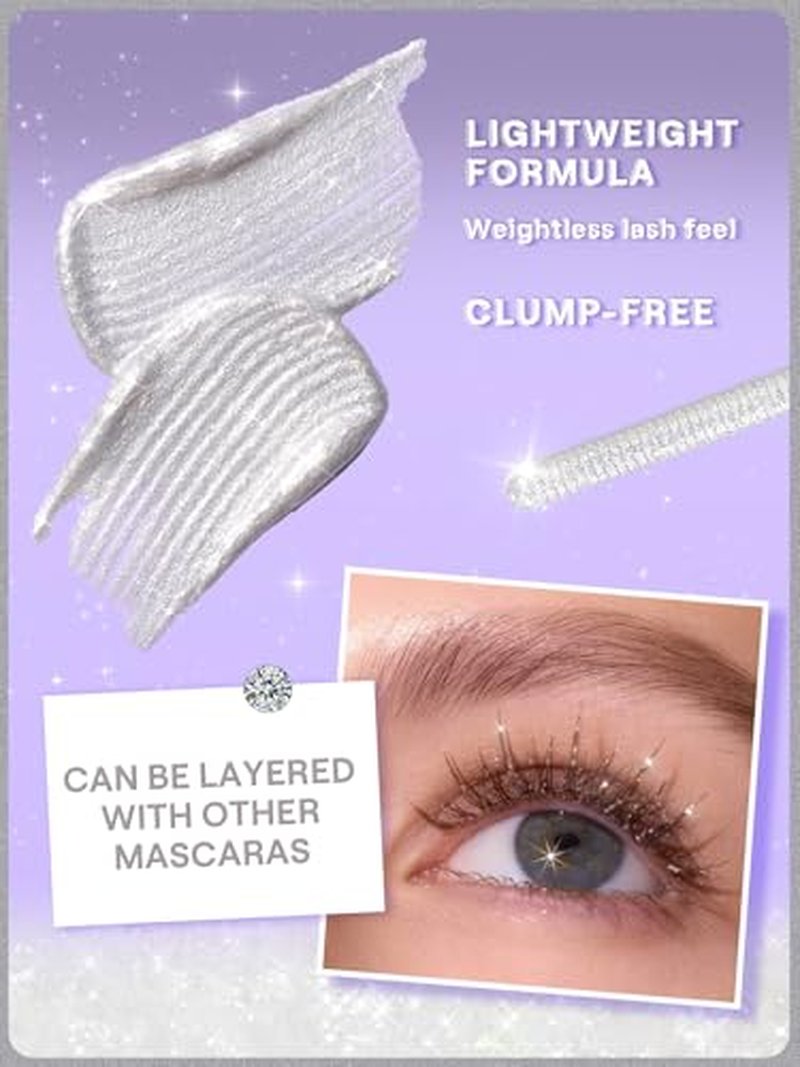 SHEGLAM Crystal Gaze Glitter Mascara - Waterproof & Long-lasting