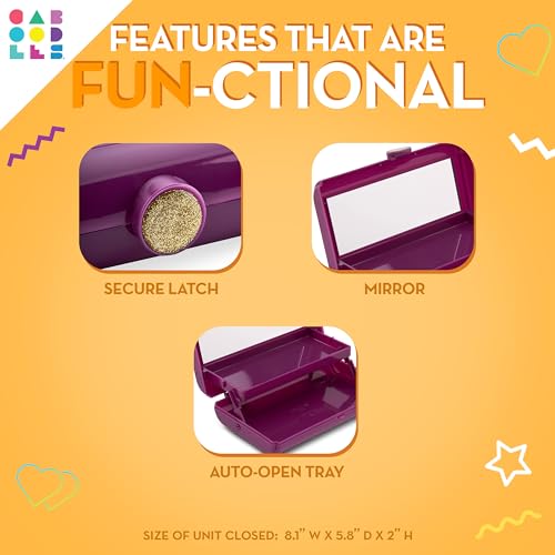 Caboodles Take-It Tote Travel Makeup Case with Mirror
