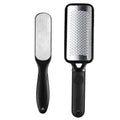 Fu Store Black Dual-Sided Foot File & Callus Remover - 2 Pack Pedicure Tool