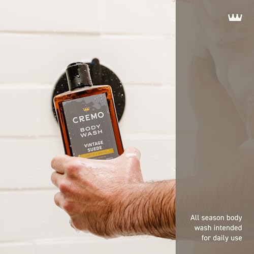 Cremo Rich-Lathering Italian Bergamot Body Wash for Men,Notes of Italian Bergamot,Neroli Blossom,and Fresh Vetiver,32 Fl Oz,(Pack of 2)