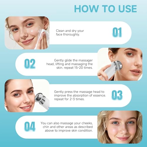 Depuffing Wand for Face & Eyes – Cold & Heat Facial Massage Tool