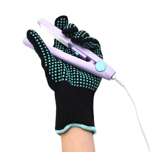 Heat-Resistant Gloves for Hair Styling & Flat Irons