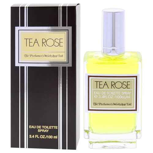 Tea Rose by Perfumers Workshop for Women - 3.4 oz EDT Spray