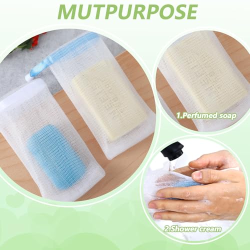 Bremorou 20-Pack Soap Foaming Mesh Bags with Drawstring