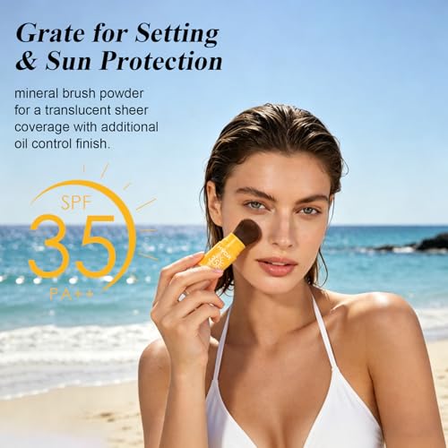 Mineral Sunscreen Loose Powder SPF 35 for Face & Scalp