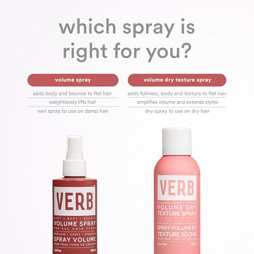 VERB Volume Dry Texture Spray - Volumizing Hair