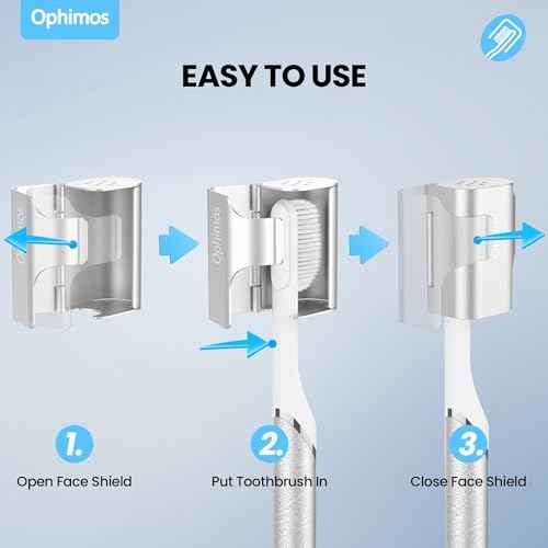 Aluminum Alloy Toothbrush Head Cover/Cap/Protector Case,Travel Toothbrush Covers Long-lasting Toothbrush Head Caps for Most Electric/Manual Brushes, 2 Count -Silver+Pink