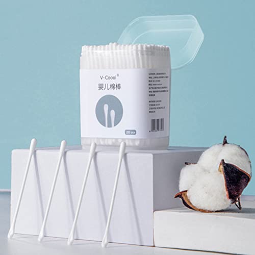 Baby Cotton Swabs 600 Count Double-Ended Ear Cleaning Sticks