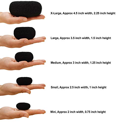 Hair Donut Bun Maker - X-Large Black Mesh Ring