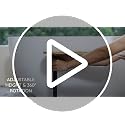 Bamboo Bathtub Tray Table with Adjustable Height & 360° Rotation