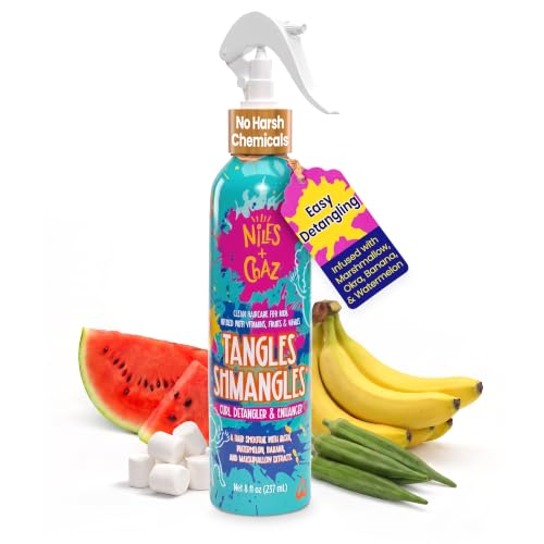 Tangles Shmangles Curly Hair Detangler Spray for Kids