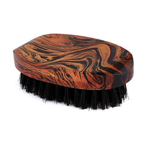 CASTO Beard Brush made with Sheesham Wood with Firm Bristles to Tame and Soften Your Facial Hair