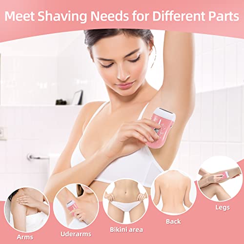 Women’s Cordless Electric Razor for Legs & Body - Rechargeable, Gentle on Skin