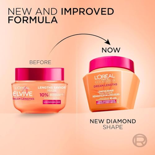 L'Oreal Paris Dream Lengths Hair Mask for Damaged Long Hair 300ml