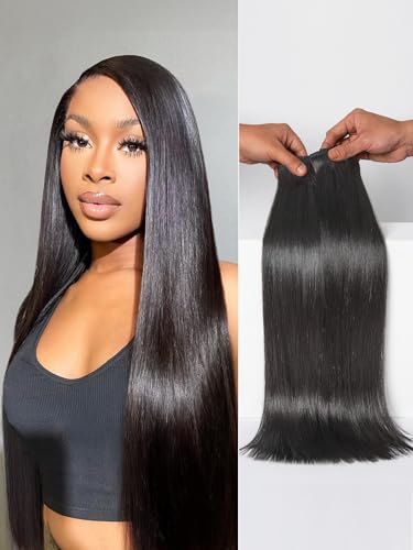 LUVME Clip In Hair Extensions 20 Inch 220g Remy Human Hair