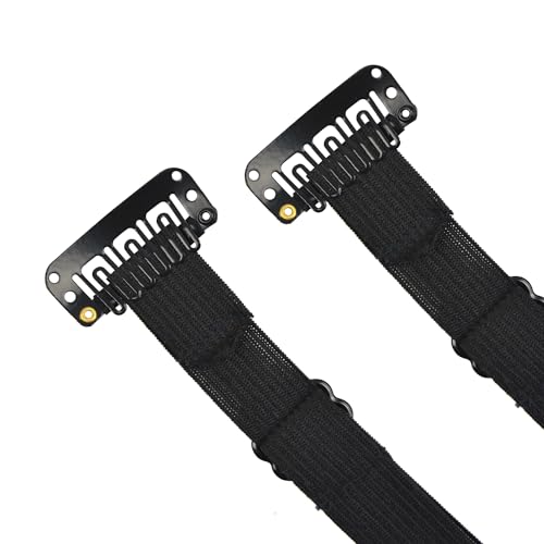 Invisible Facelift Bands with Clips - Adjustable Face Lifting Straps (4 Pack)