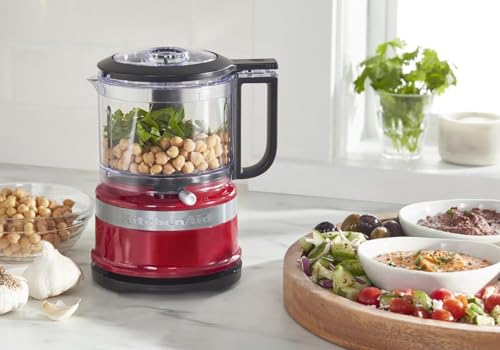 KitchenAid KFC3516ER 3.5 Cup Food Chopper, Empire Red