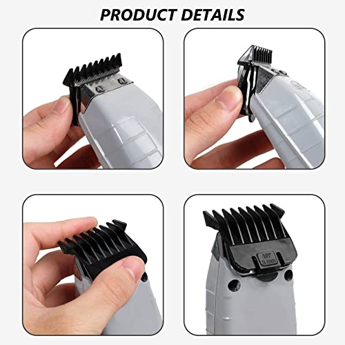 Clipper Guards Set for Andis T Outliner - 4 Sizes (1/16" to 3/8")