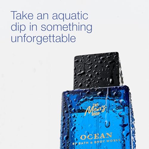Bath & Body Works Ocean Cologne for Men | Long-Lasting Fragrance