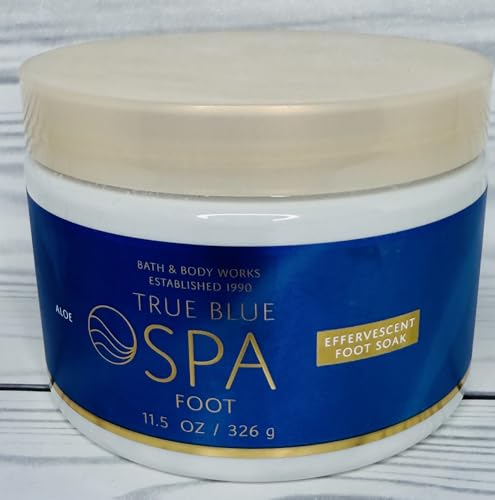 Bath & Body Works True Blue Spa Mint Effervescent Foot Soak - 11.5 oz