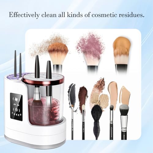 Electric Makeup Brush Cleaner & Dryer Machine - USB Auto Wash
