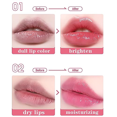 Flower Jelly Lipstick Set - Color Changing Moisturizer (Pack of 3)