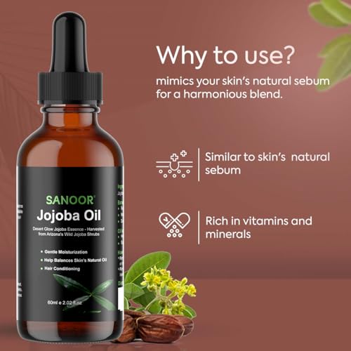 SANOOR African Batana Oil | Savannah Oasis Organic| Cold-Pressed, for Skin Care, Massage, Hair Care,100% Pure | Infused with Nutrients Pure Hair Butter | Cold-pressed | 60ml