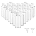 Dabacc 30Pcs 2oz Clear Plastic Travel Bottles Flip Cap