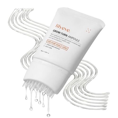 lilyeve GROWTURN Hair Growth Serum with Brush, 3.38 fl oz
