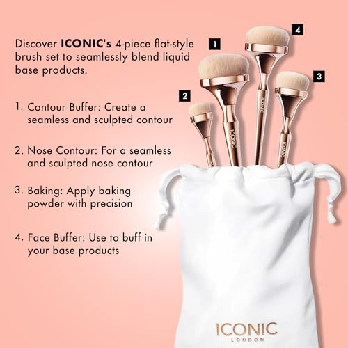 ICONIC LONDON HD Blend Brush Set - Luxury Makeup Brushes