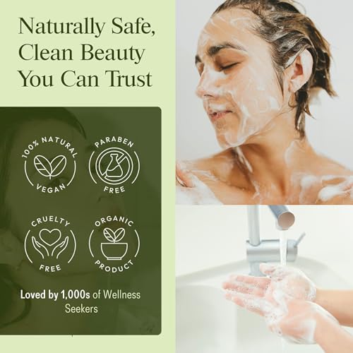 Romancy Tea Tree Soap Bar for Face & Body (2 Pack) ? Tea Tree Oil Cleansing Handmade Bars for Acne-Prone & Itchy Skin, Helps Control Body Odor, Gentle Daily Cleanser, Gift Ready