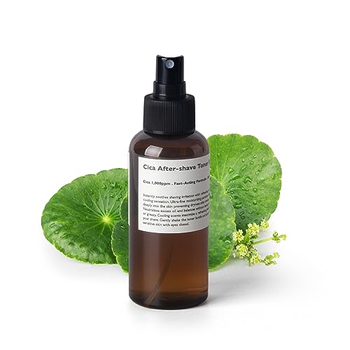 Cica Calm Aftershave Toner Spray for Men ? Soothing & Hydrating Post-Shave Mist with Centella Asiatica, Cooling Facial Toner for Sensitive Skinn 4.05 oz