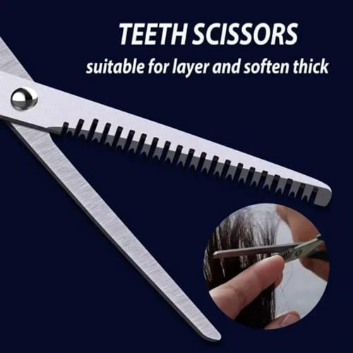 Professional Hairdressing Hair Cutting Scissors Kit for Men Women Pets