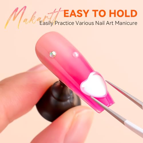 Makartt Nail Rhinestone Glue Gel - Strong Adhesive for Nail Art & Gems