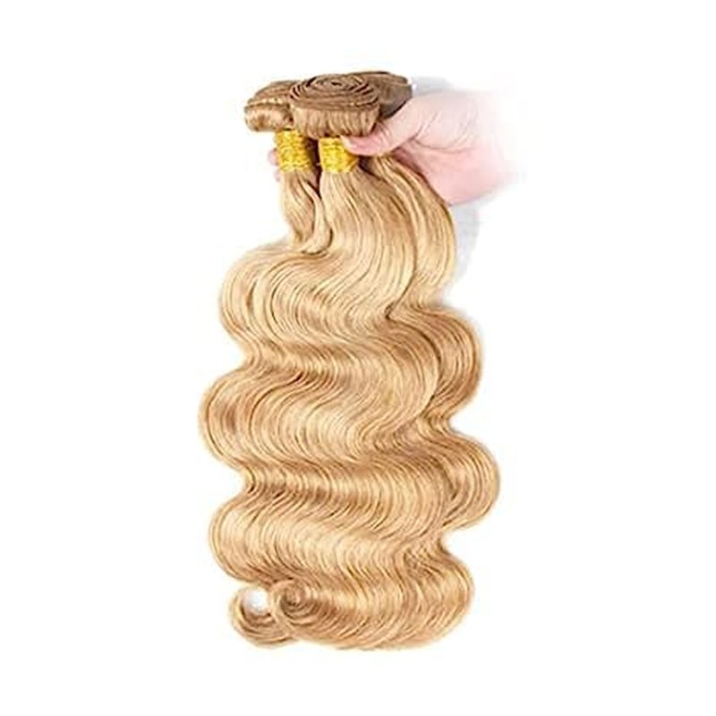 24" 613 Body Wave Human Hair Bundles - Honey Blonde Mix