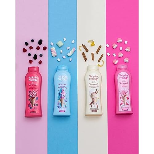 Tulipan Negro Unicorn Marshmallow Shower Gel, 21.0 fl oz - Delightful Scent, Nourishing and Moisturizing Body Wash