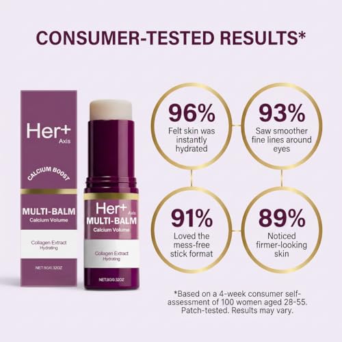 Her+ Anti-Wrinkle Calcium Balm Stick | Eye & Face Moisturizer