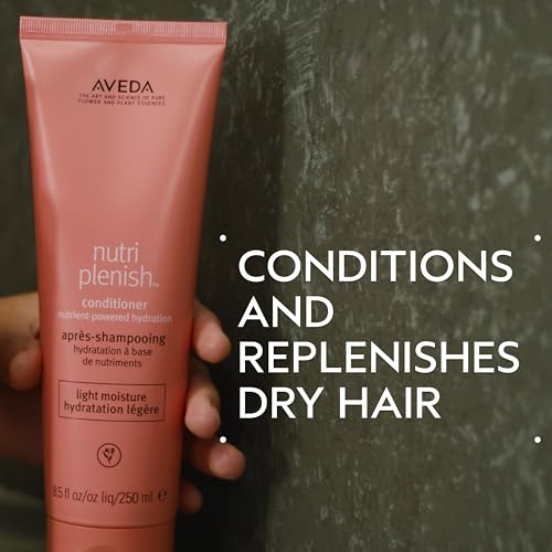 Aveda Nutriplenish Conditioner Light Moisture | Hydrating Conditioner for Fine to Medium Dry Hair | Organic Pomegranate Oil, Coconut Oil, Mango Butter | 96% Naturally Derived*