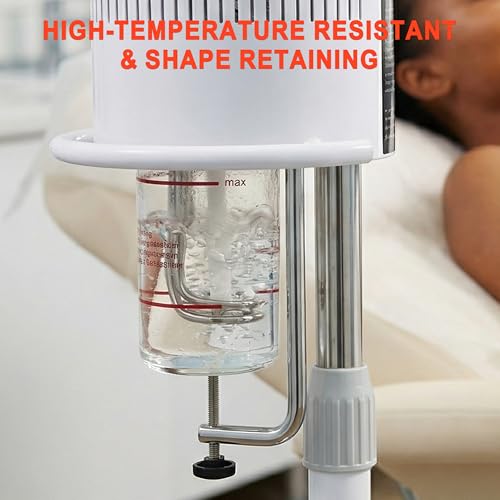 Elitzia Professional Glass Facial Steamer Jar with Leak-Proof Seal Ring Replacement Part Steamer Accessory ETBL0 (Height 17cm)