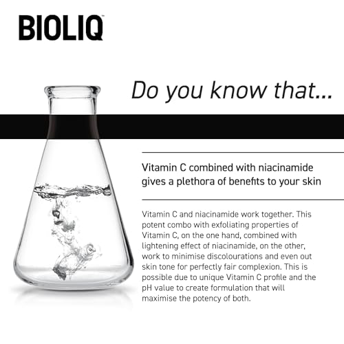 Bioliq - Pro Photostable Vitamin C & Niacinamide Serum - with Green Fruit Extract and 10% SAP Concentration - For Radiant and Supple Skin - 20ml